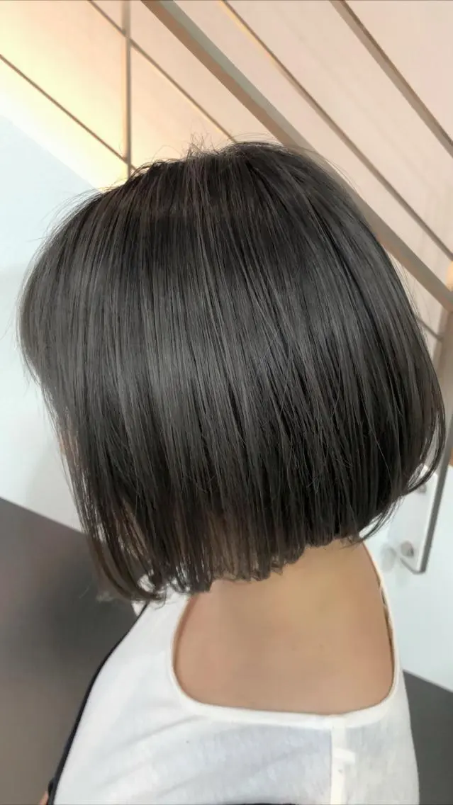 【💛気になるクセ改善💛】前髪縮毛矯正＋似合わせカット＋ストレートor巻き仕上げの写真