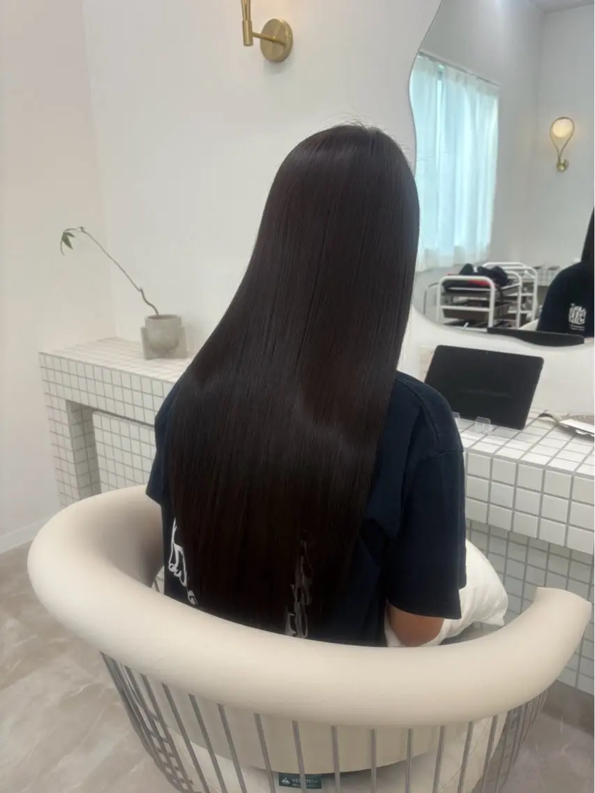 ロング 髪質改善 トリートメント トリートメント 古堅 一正のヘアスタイル
