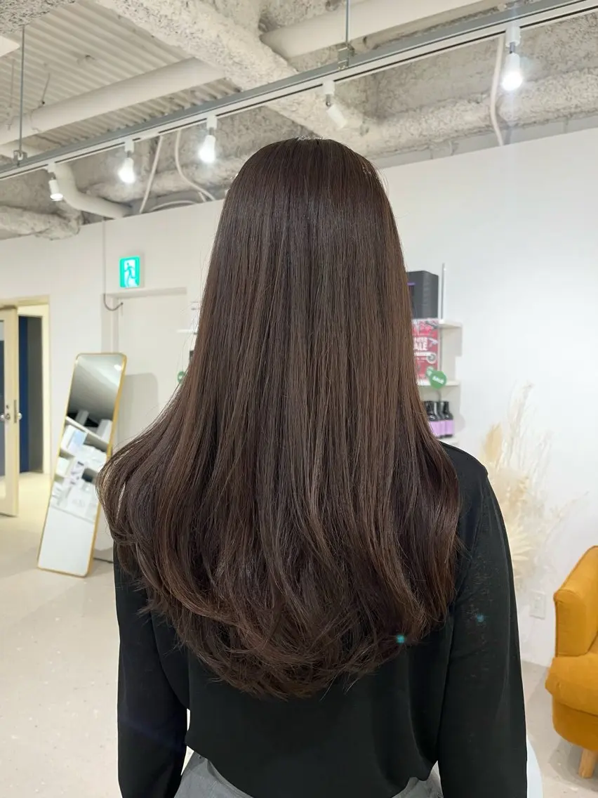 ロング 池田 未瑠のヘアスタイル