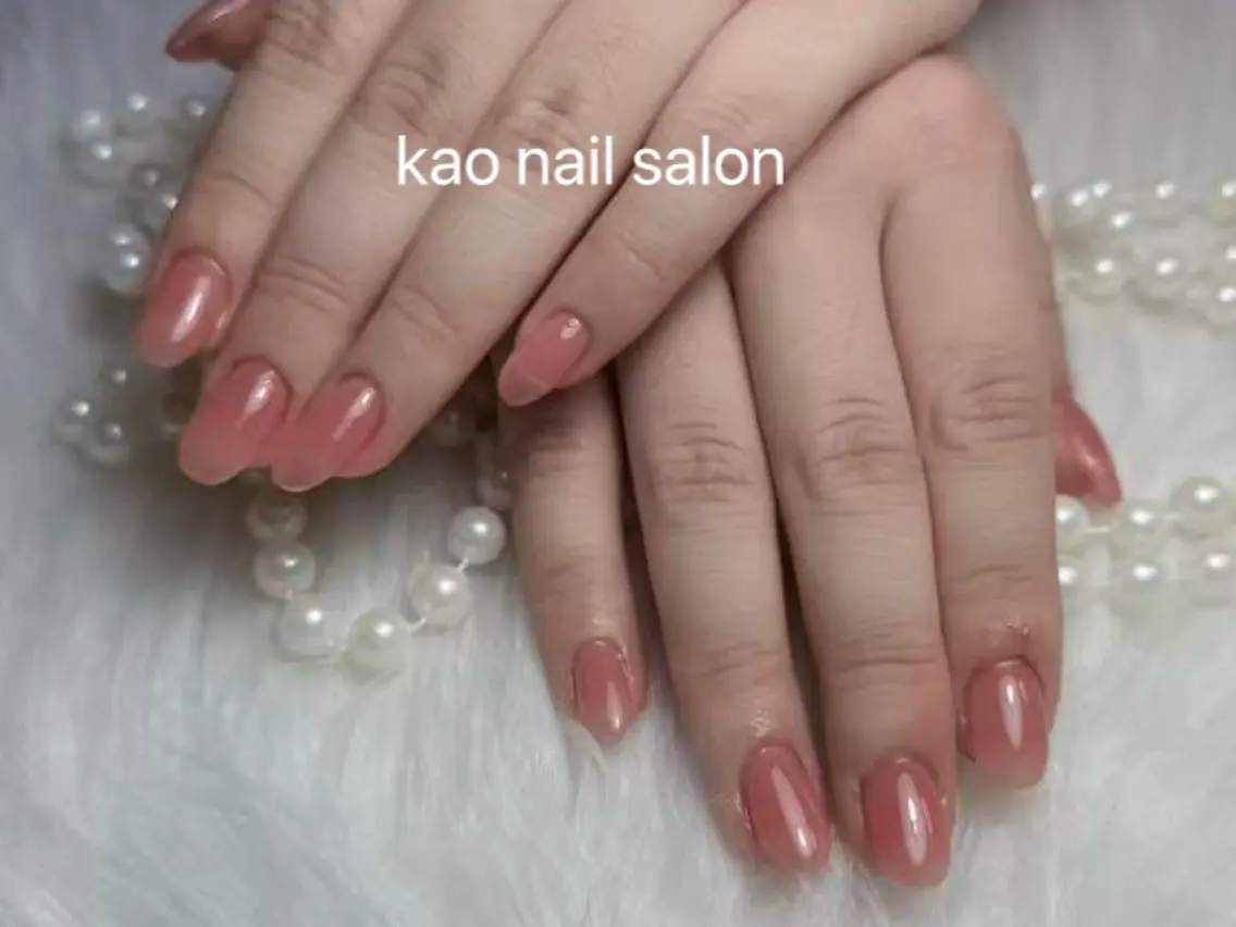 ネイル ハンドネイル kao nail マグネット/長さだしのネイルデザイン