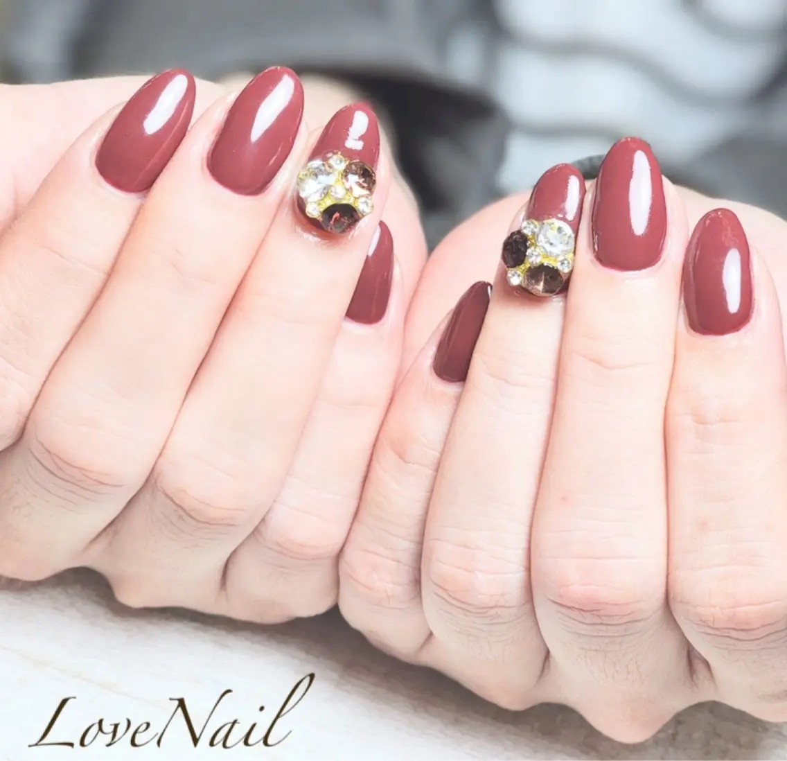 ネイル シンプルネイル LoveNail HIROSHIMAのネイルデザイン