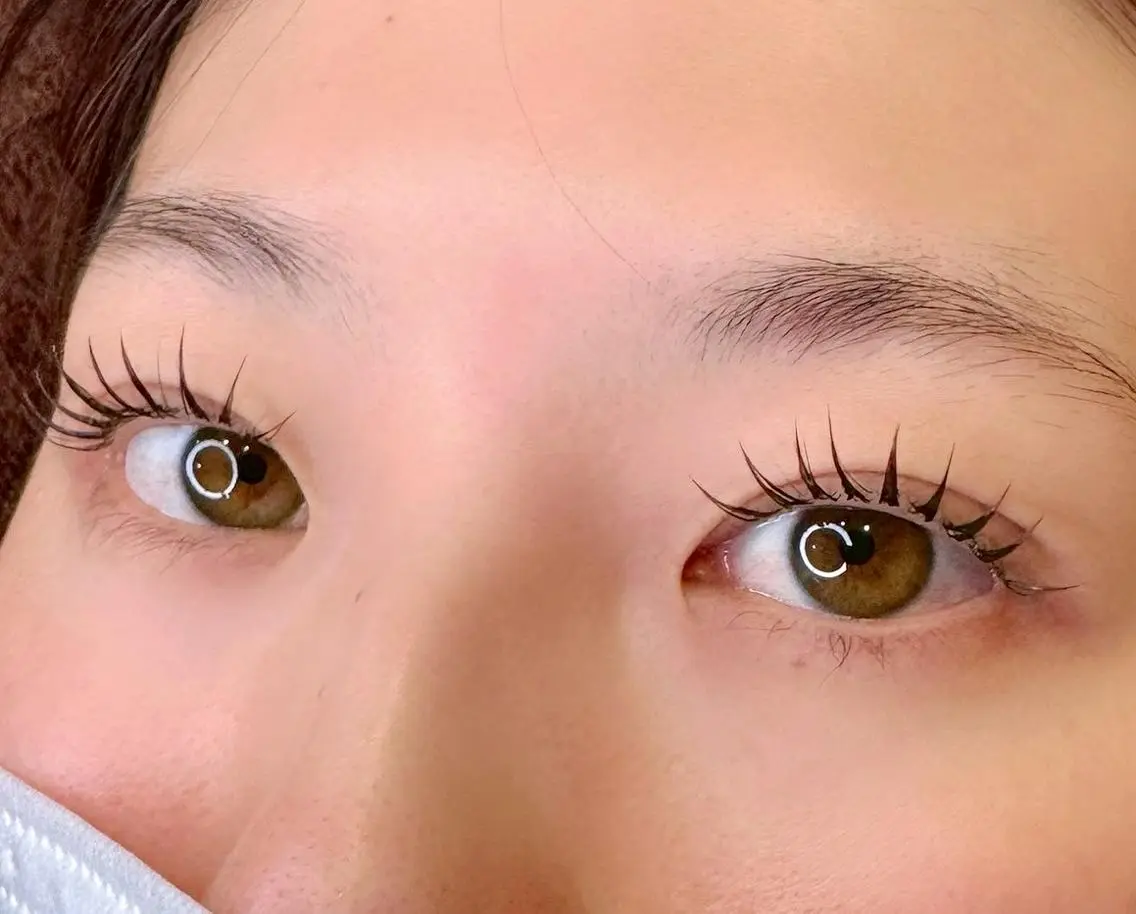パリジェンヌ👀⭐️根本からしっかり立ち上げ⭕️自分史上最長まつ毛に✨の写真