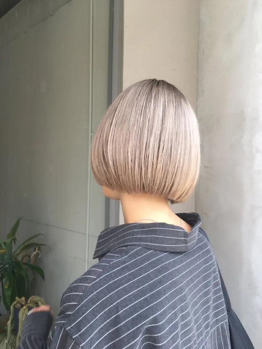 ショート ユウヒ <レイヤー·パーマ>のヘアスタイル