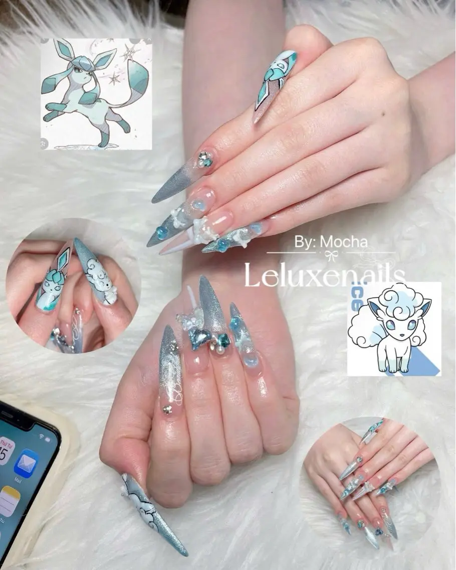 ネイル キラキラネイル ハンドネイル le luxe nailsのネイルデザイン