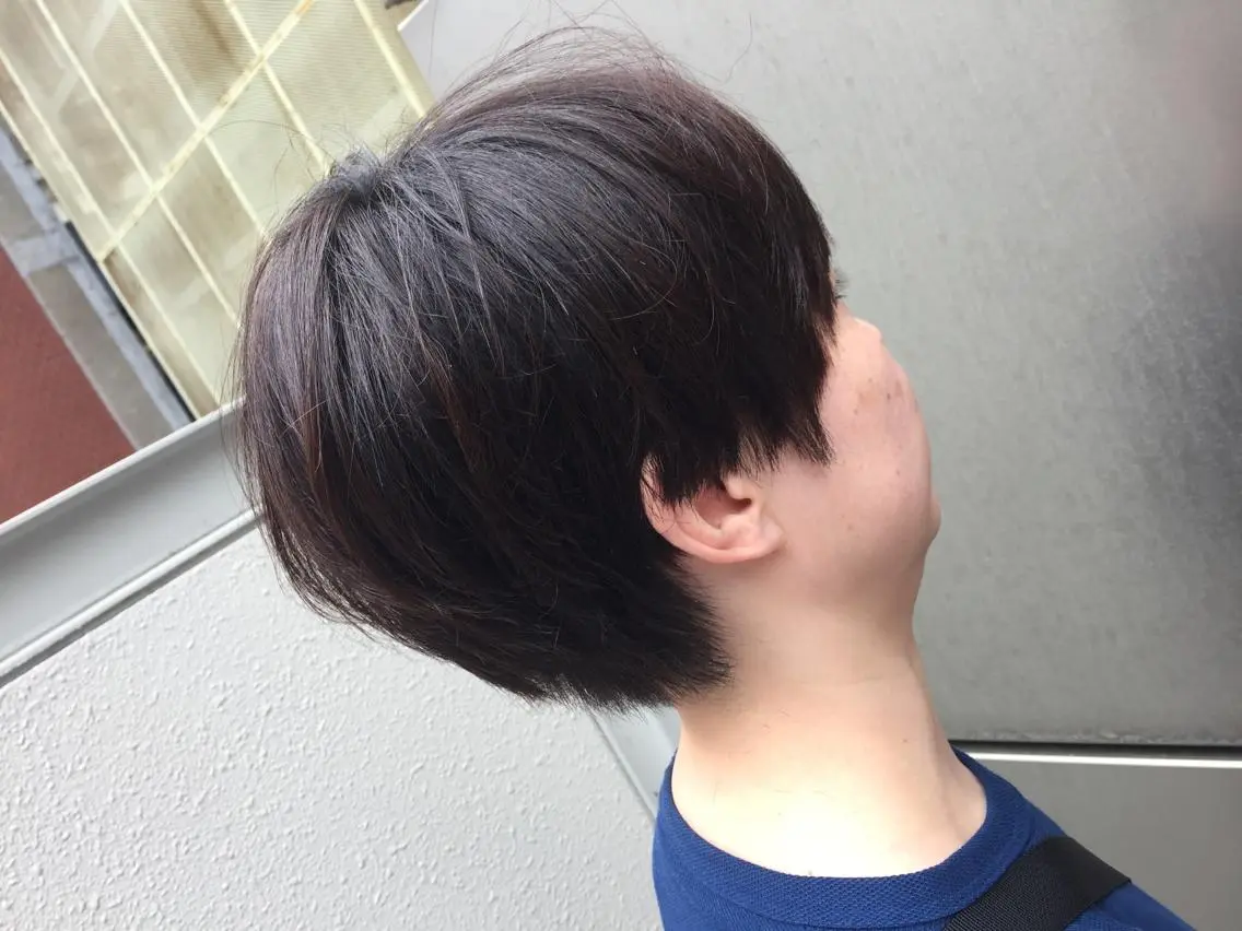 ショート ショートヘア 松永 雄樹のヘアスタイル