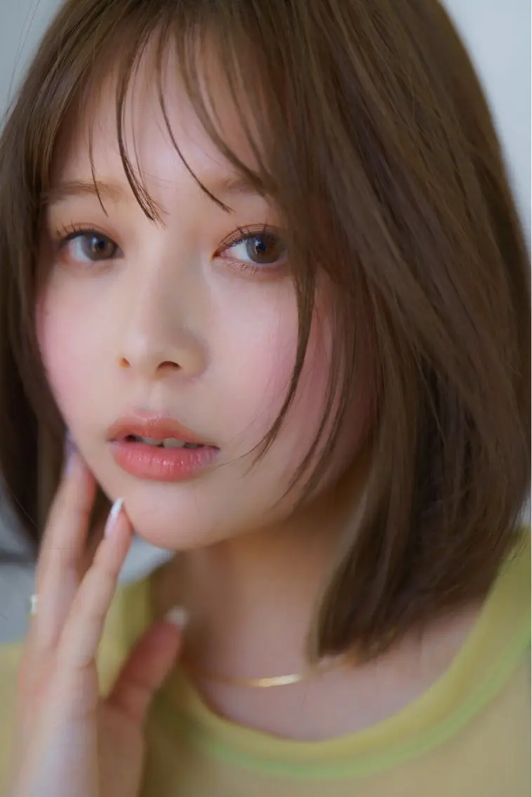 カラー ブリーチ ダブルカラー ブリーチなしカラー ウルフ/レイヤー/ ブリーチカラーのヘアスタイル