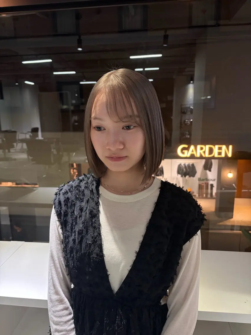 カラー 💘ハイトーン特化 心斎橋 OUYAのヘアスタイル