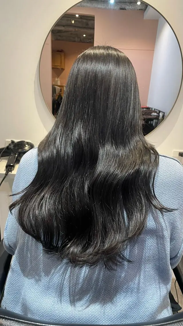 ♡お出かけ前に巻き下ろしヘアセット♡の写真
