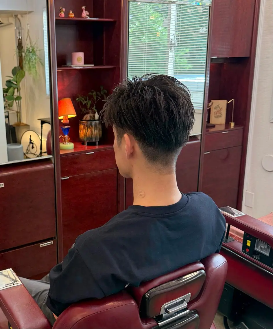 メンズ SOU理美容所 ネネのヘアスタイル