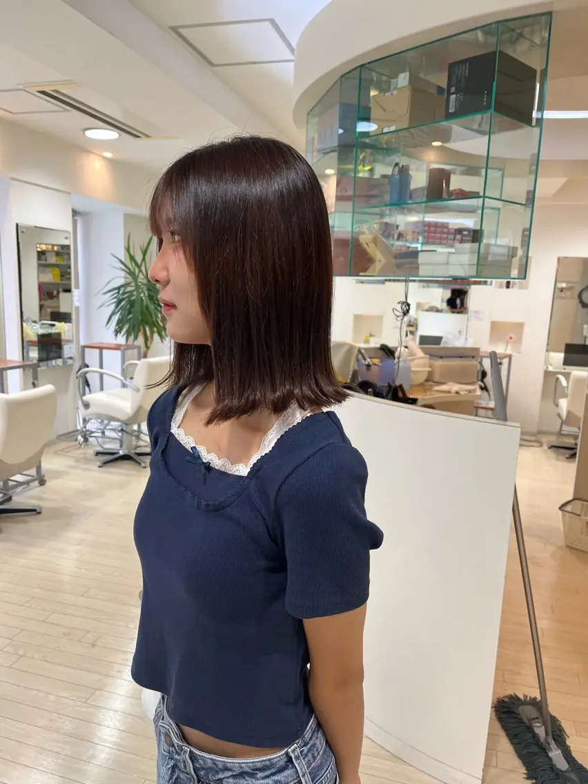 ミディアム 神崎 一洋のヘアスタイル