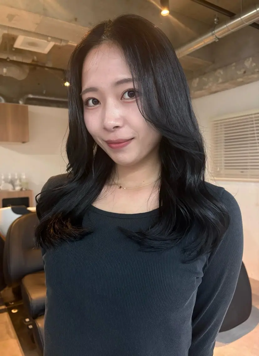 ロング 𝘕𝘰𝘯/メンズ カット/カットパーマのヘアスタイル