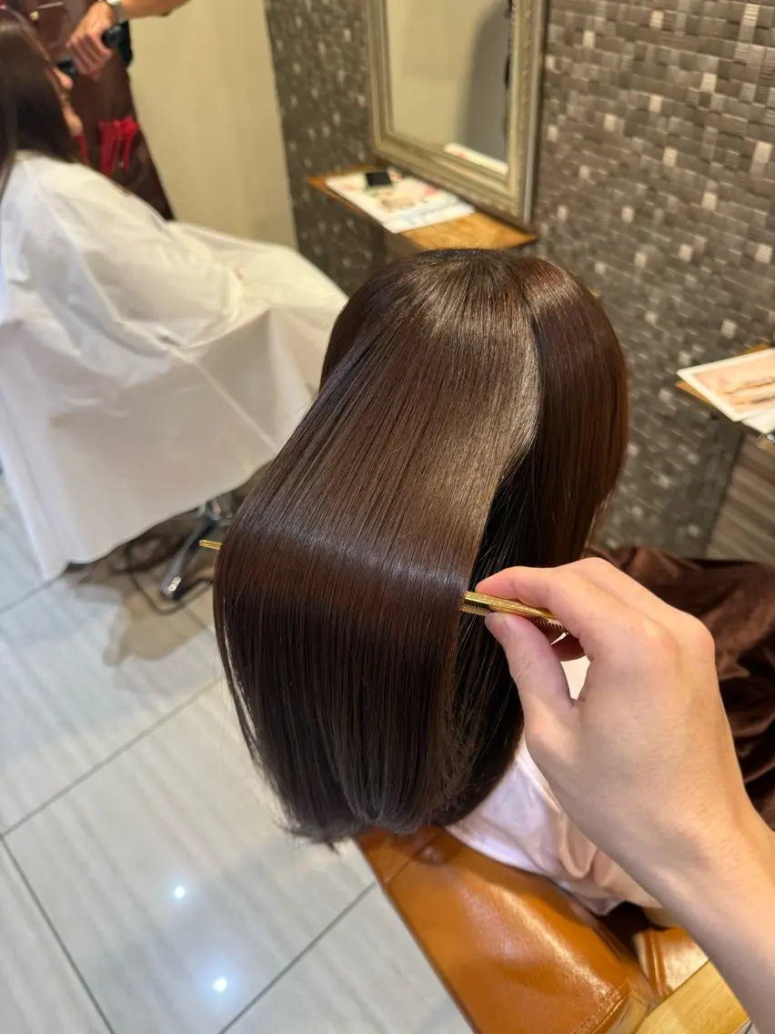 ロング カラー カット ヘアカラー トリートメント 🫧髪質改善/相模 大野/新井公輔🫧のヘアスタイル