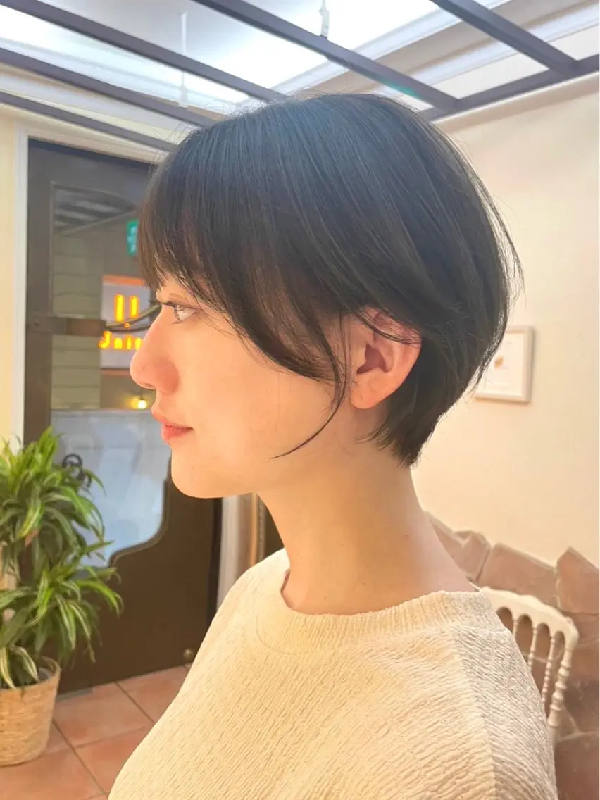 ショート ショートボブ ハンサムショート 丸みショート ボブ ショートヘア ✨️髪質改善＆艶カラ ー✨️Yudaiのヘアスタイル