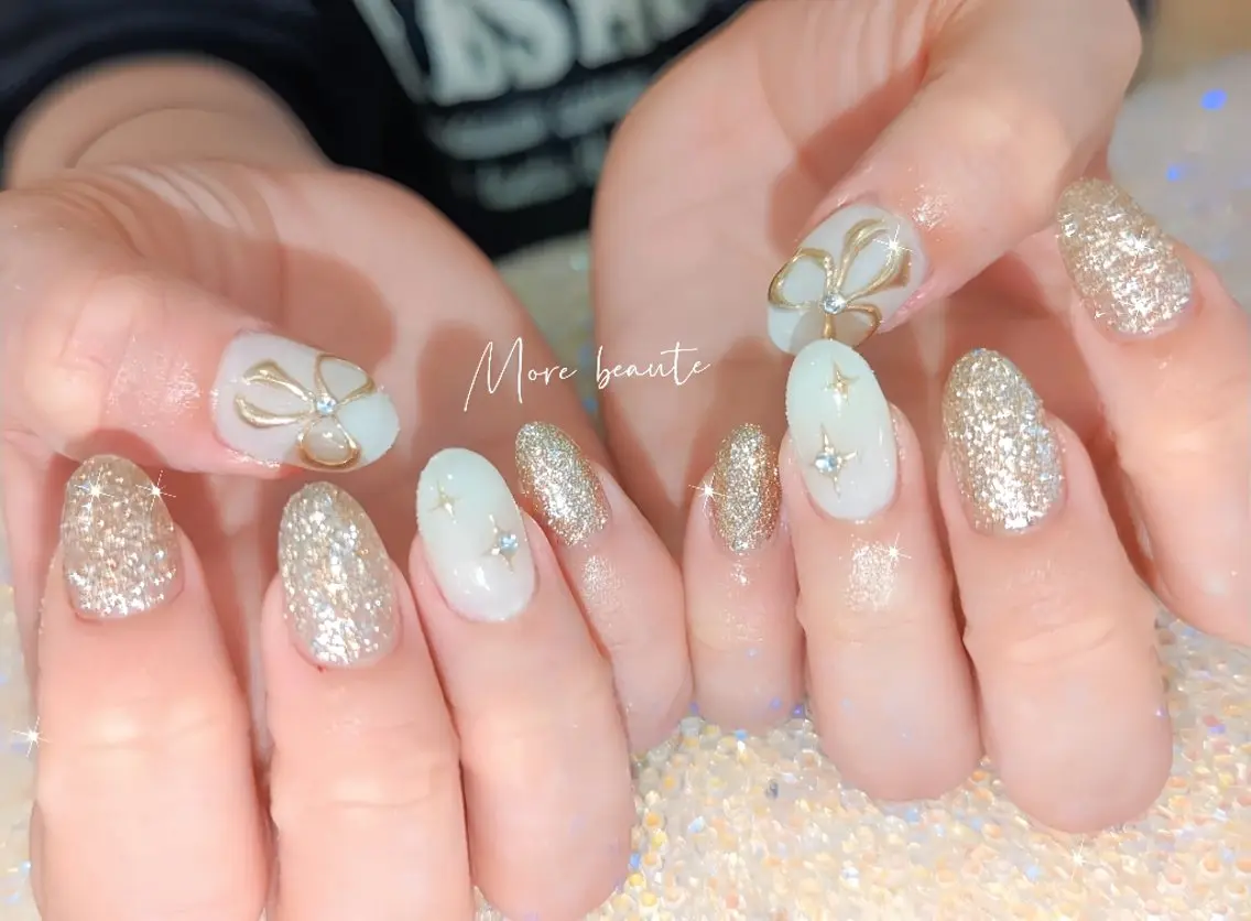 ネイル 桜ネイル 長さ出し ジェルネイル ハート 韓国ネイル ハンドネイル I LOVE ME NAIL.。.:*♡のネイルデザイン