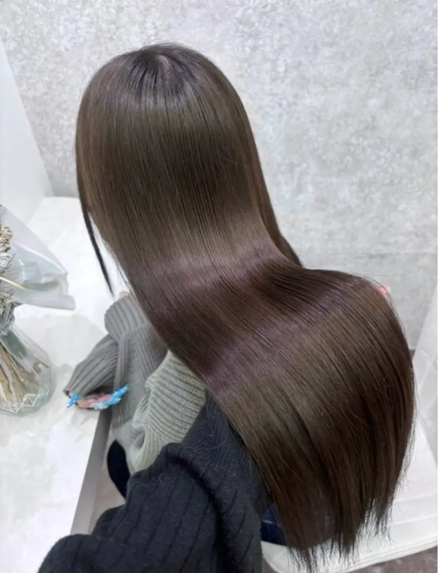 ロング ロング 庄司蒼麻 艶カラー特化/上尾のヘアスタイル