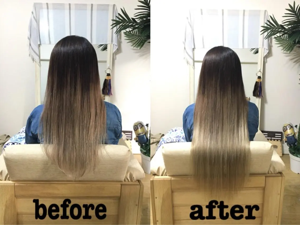 ロング エクステ KA BUのヘアスタイル