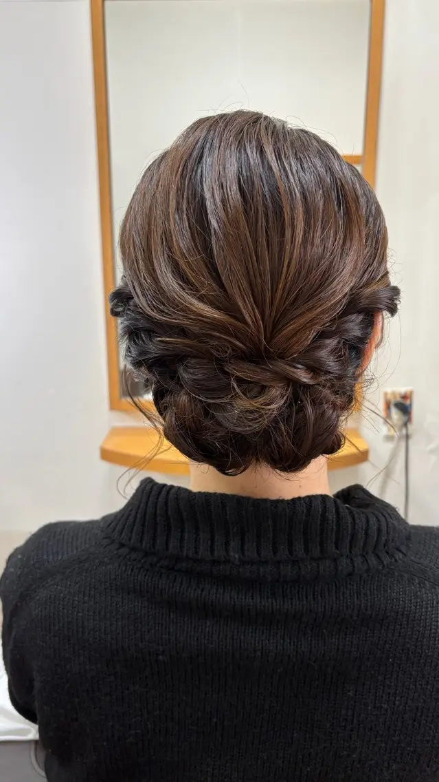 ヘアアレンジ 結婚式・ブライダル ヘアメイク・着付特化 はやしのその他イメージ