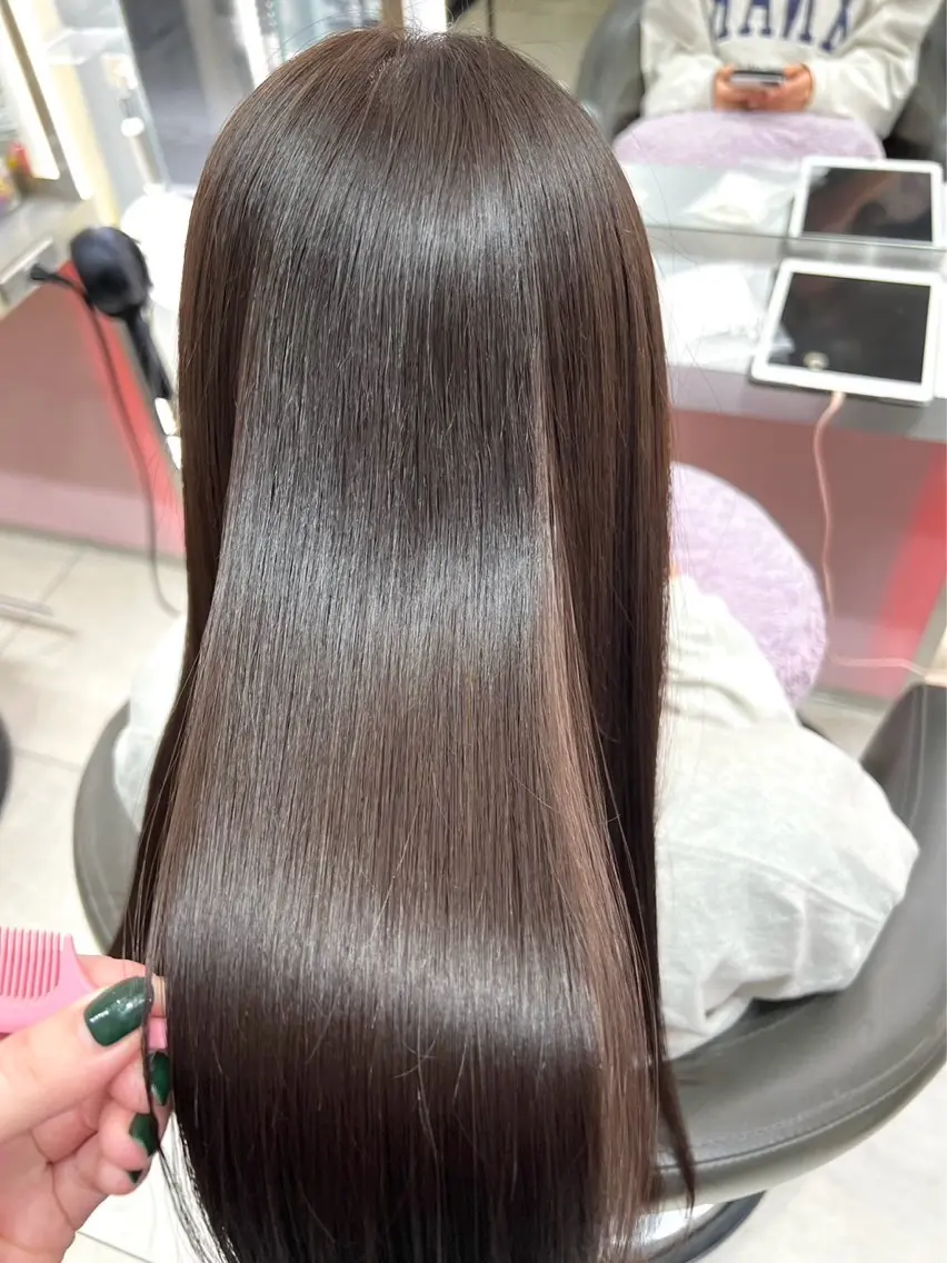 ロング yuuna モデル募集中🤍のヘアスタイル
