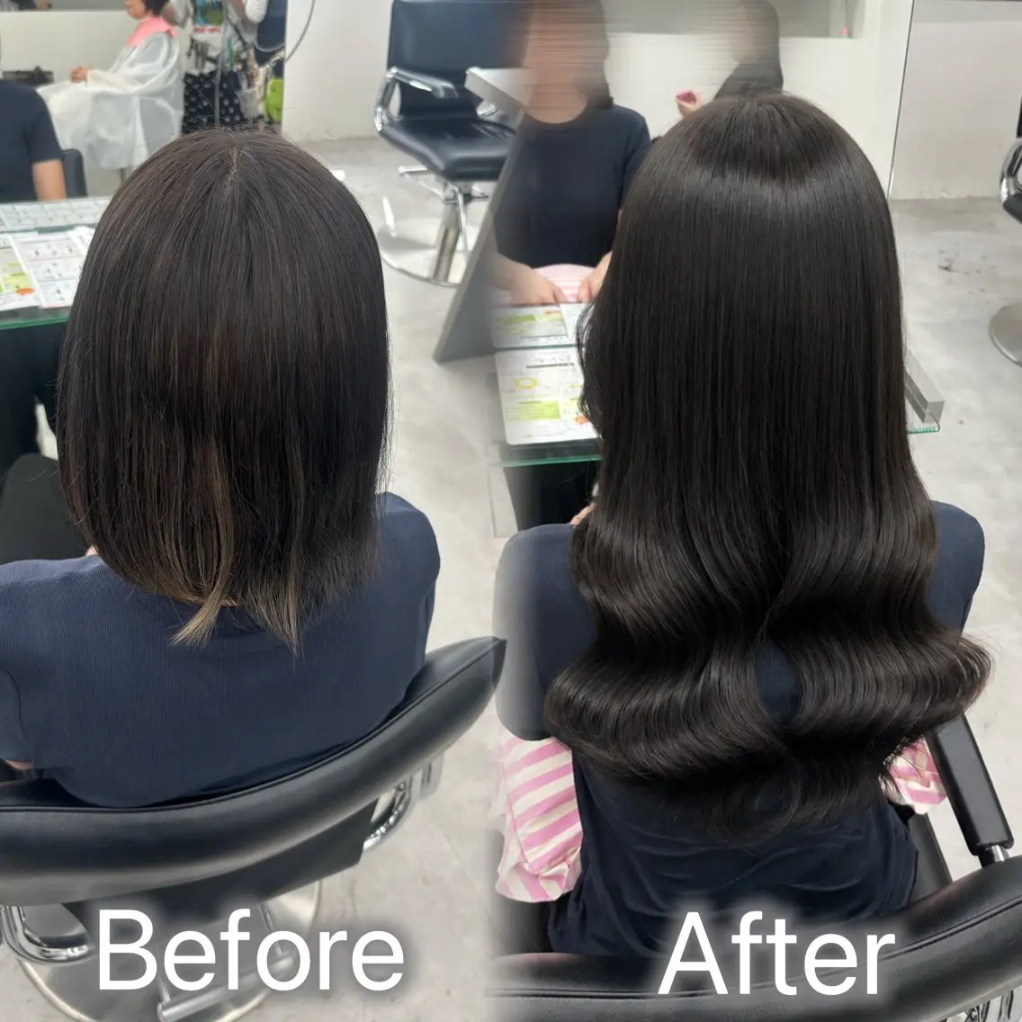 ロング カラー ヘアアレンジ メンズ カット ヘアカラー トリートメント エクステ ヘアセット 羽エク指名No1✨️ シールエク🌙しぇるのヘアスタイル