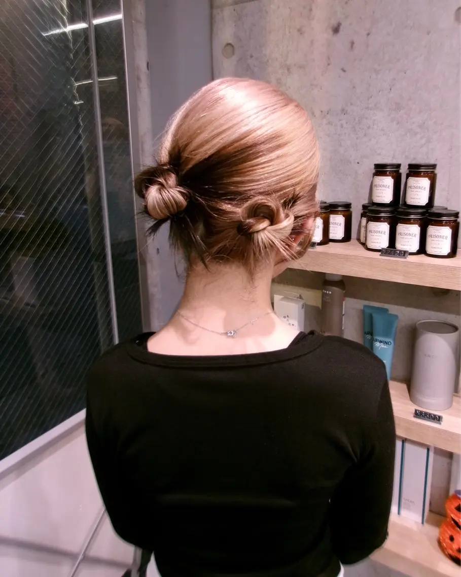 ヘアアレンジ ˚⋆✮ナチュラル× モード˚⭒ Naruのヘアスタイル