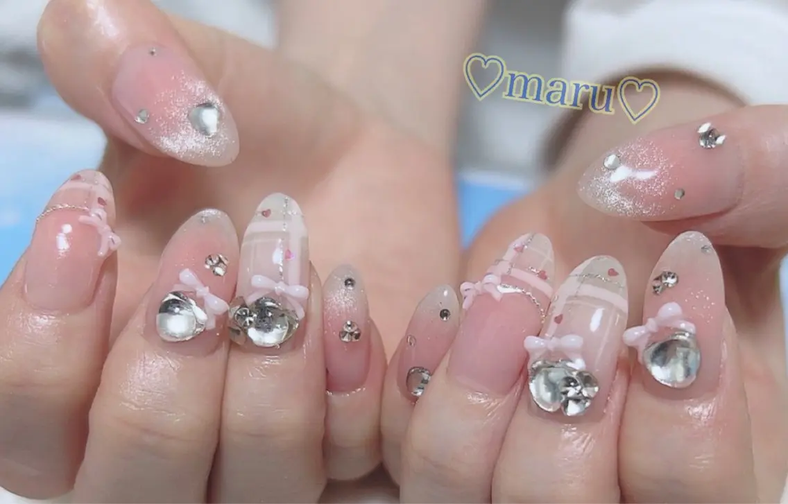 ネイル ハンドネイル フットネイル まるみ♡7/1〜値上 げ致します(>_<)のその他イメージ
