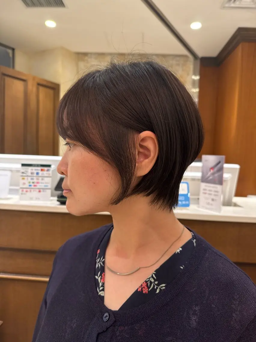 ショート 似合わせカット wada  rina /ショートボブのヘアスタイル