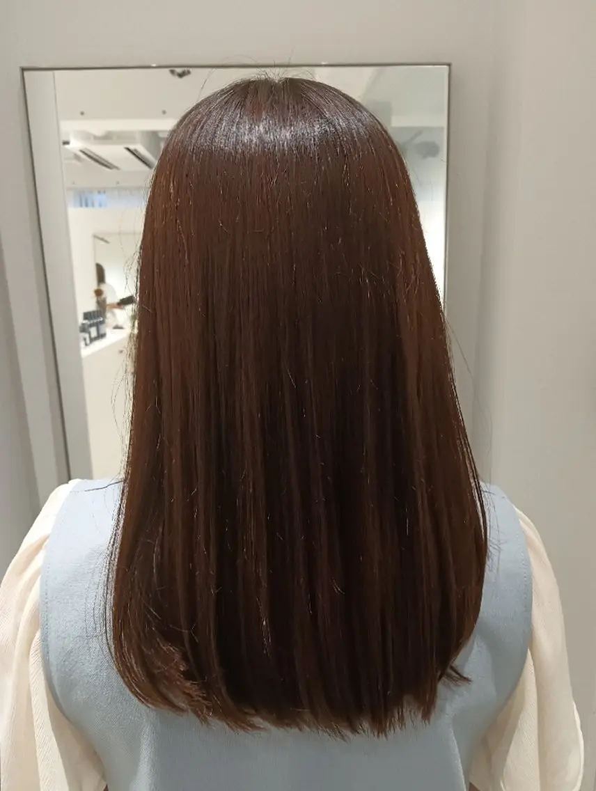 艶縮毛矯正✨️➕内部補修トリートメント🫧の写真