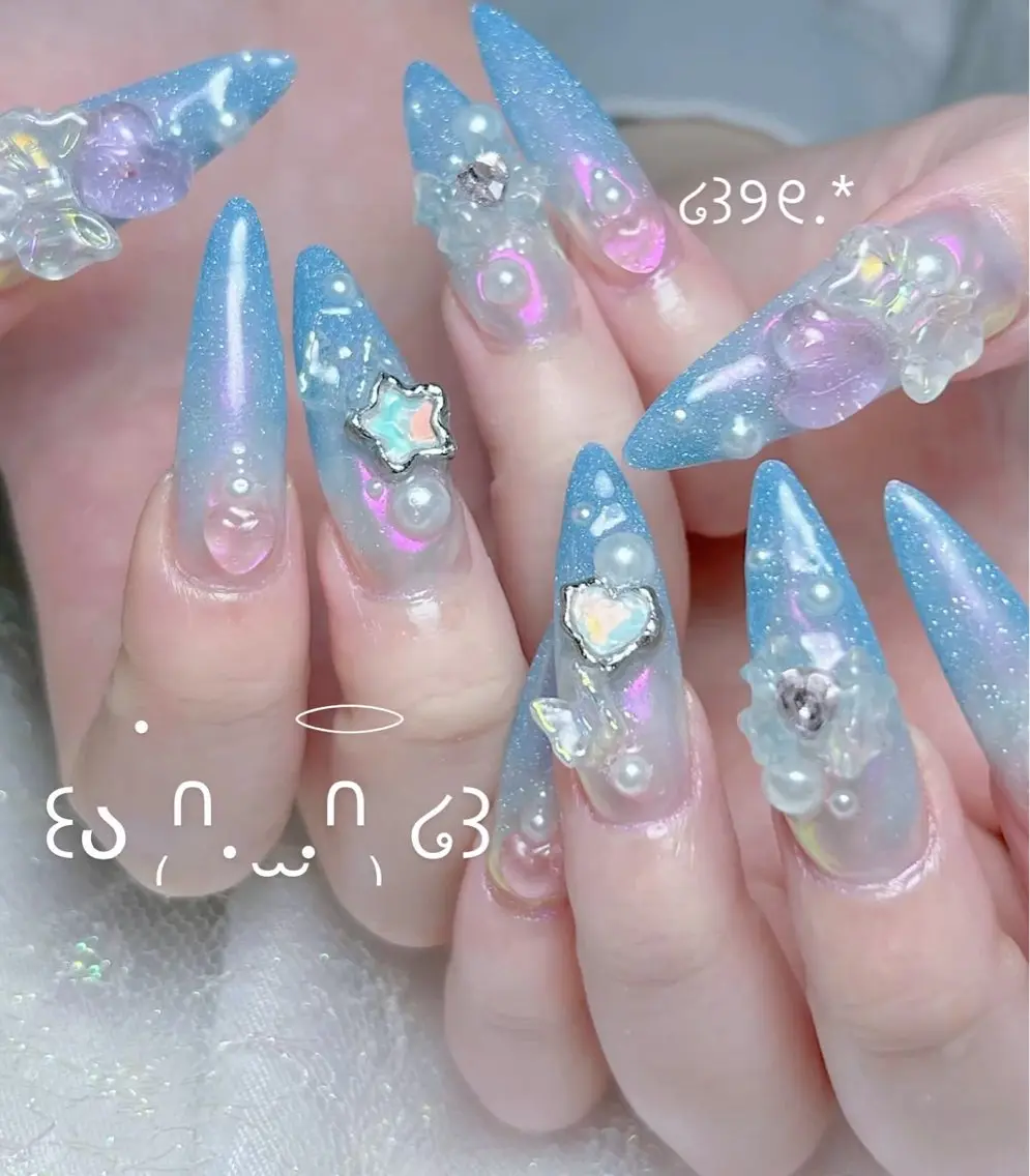 ネイル ハンドネイル ニコネイル aoi 推しネイル/ギャルのネイルデザイン