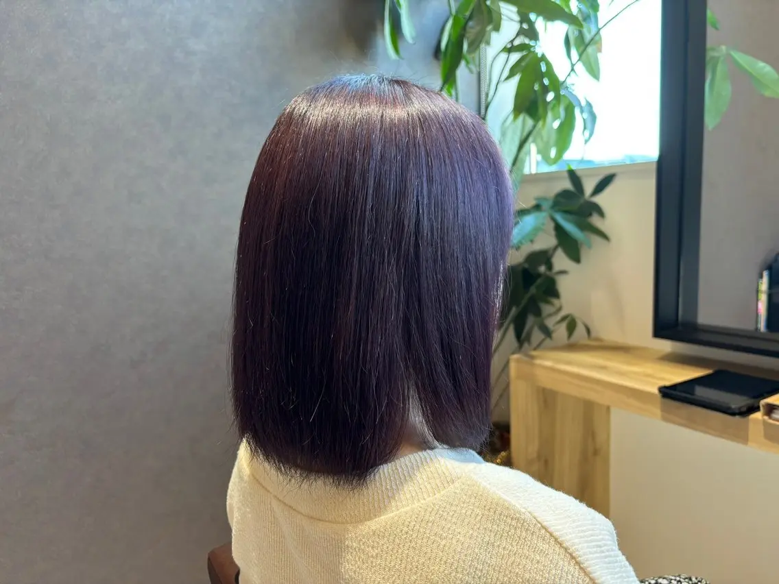 ミディアム カラー Le Coeur 喜多町　志賀大介のヘアスタイル