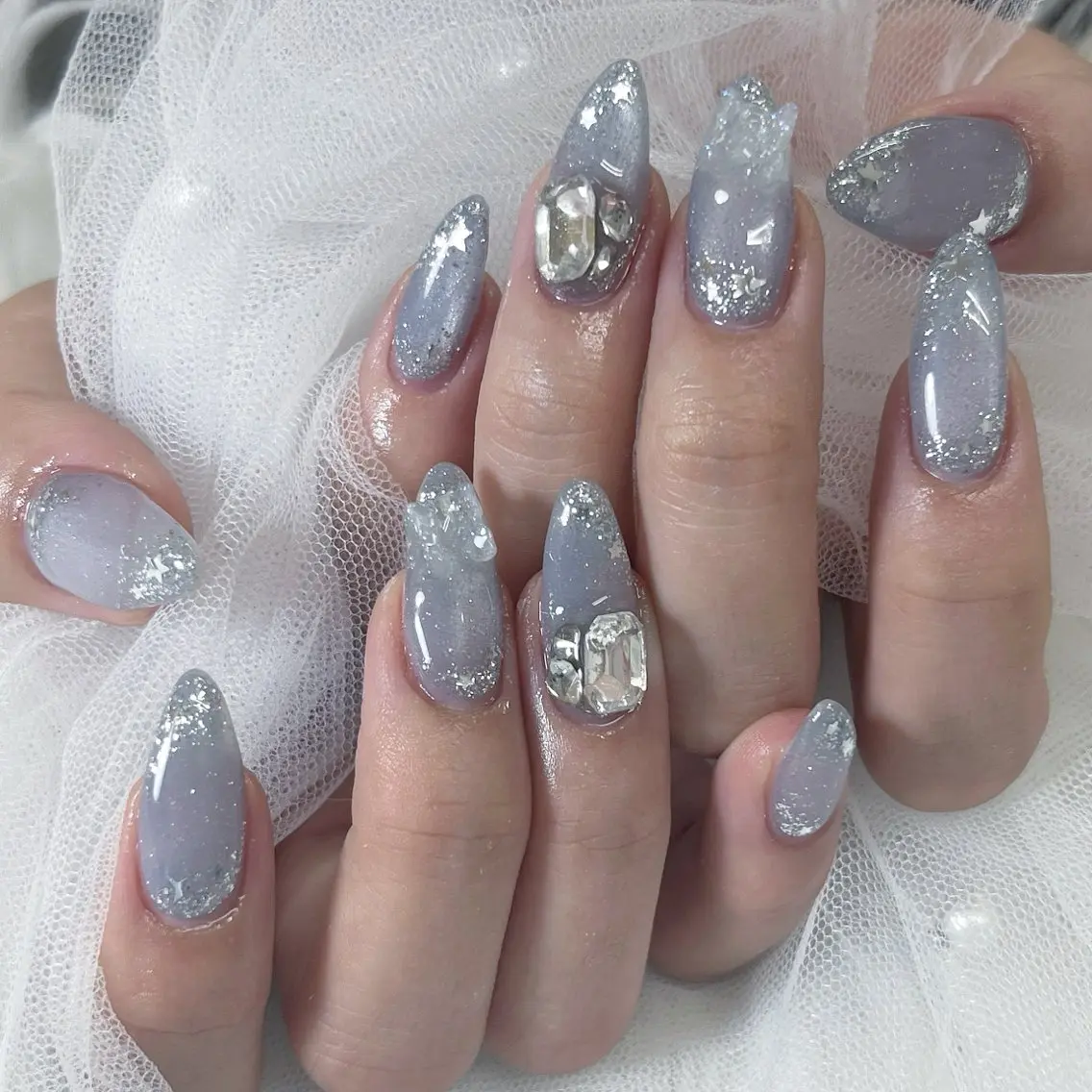 ネイル ハンドネイル Maya 🧊🫧/渋谷のネイルデザイン