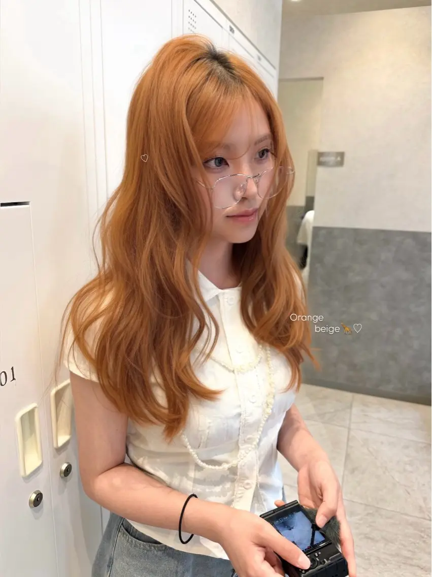 ロング ヘアカラー ai | 似合わせhair♡のヘアスタイル