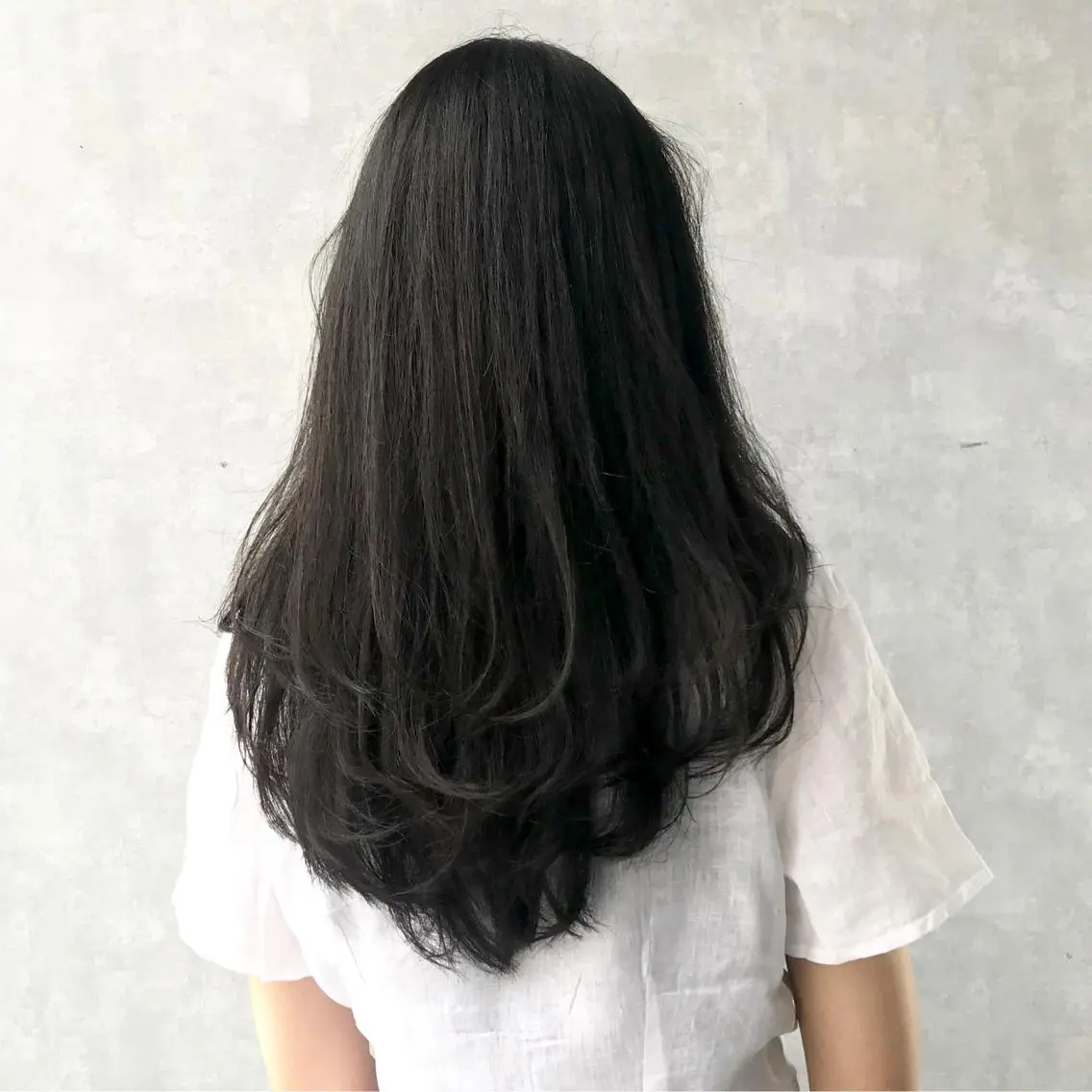 ロング ヨシンモリ ムルギョル巻き 韓国風ヘア レイヤーカット シースルーバング K-POP好き美容師 🇰🇷Kai.Yのヘアスタイル