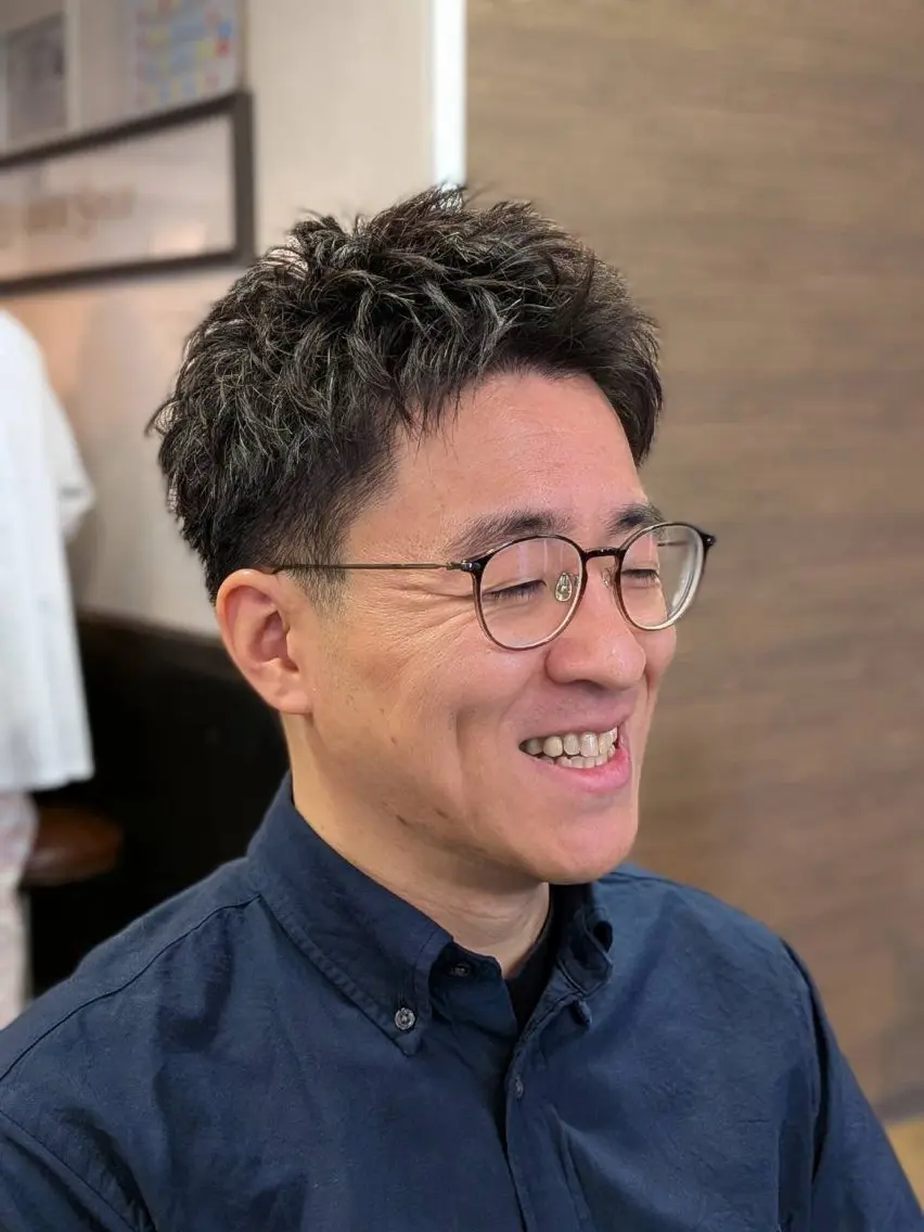 メンズ 松竹 汰空のヘアスタイル