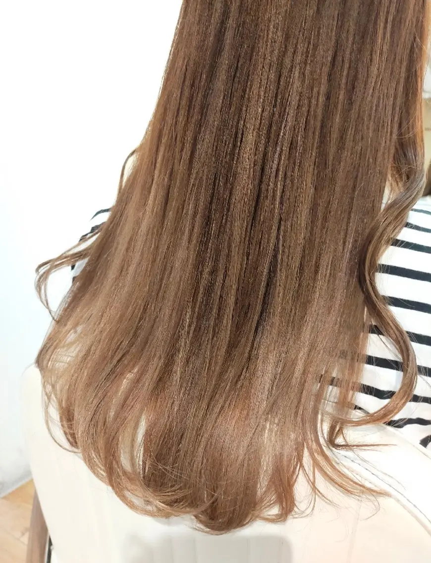 ロング トリートメント 髪質改善/美髪矯正/ 京橋/satokoのヘアスタイル