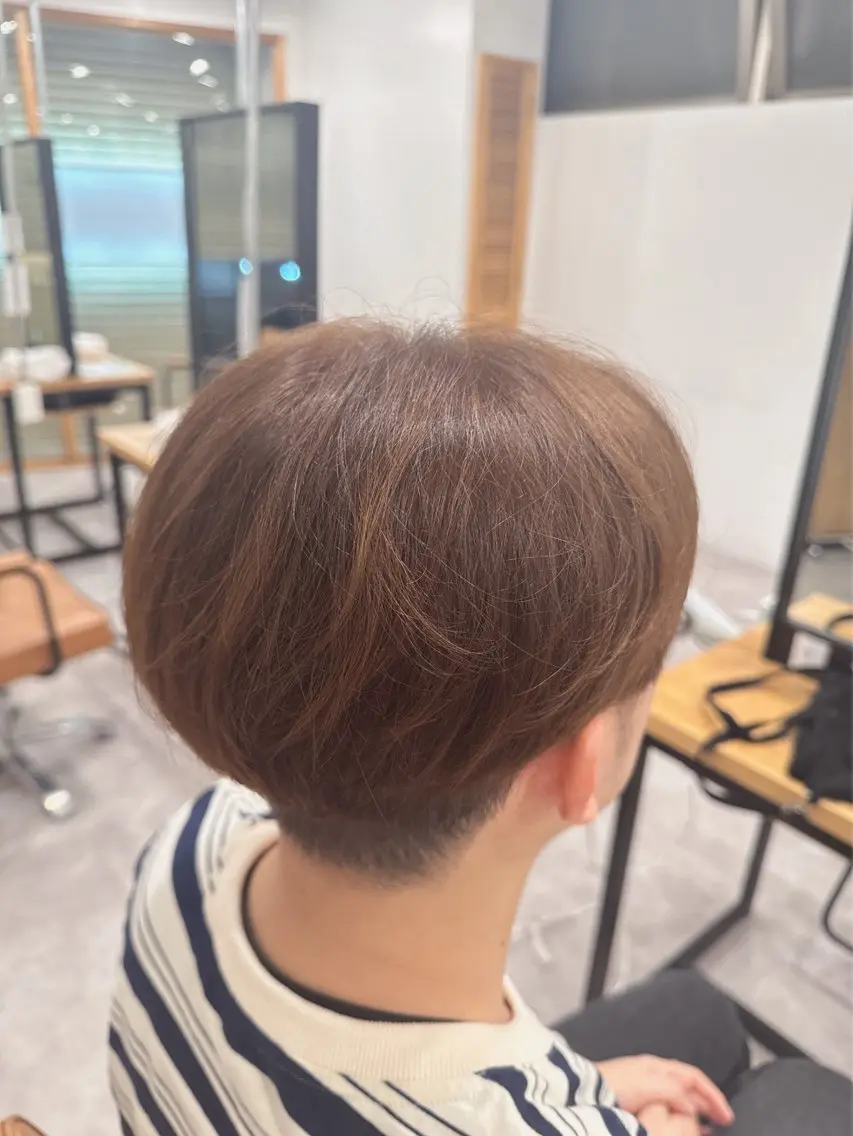 ショート カラー メンズ SHIAN 橋本 Daikiのヘアスタイル