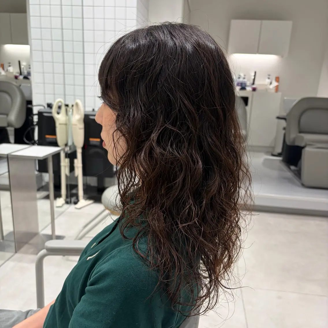 セミロング パーマ カット パーマ HARUHI 銀座 美容師౨ৎ⋆˚のヘアスタイル