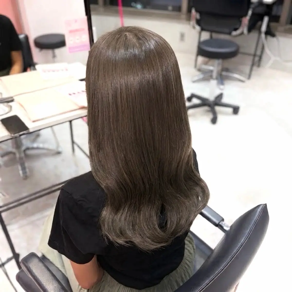 ロング カラー 透明感カラー ヘアカラー 透明感/艶カラー 💘Hanaのヘアスタイル