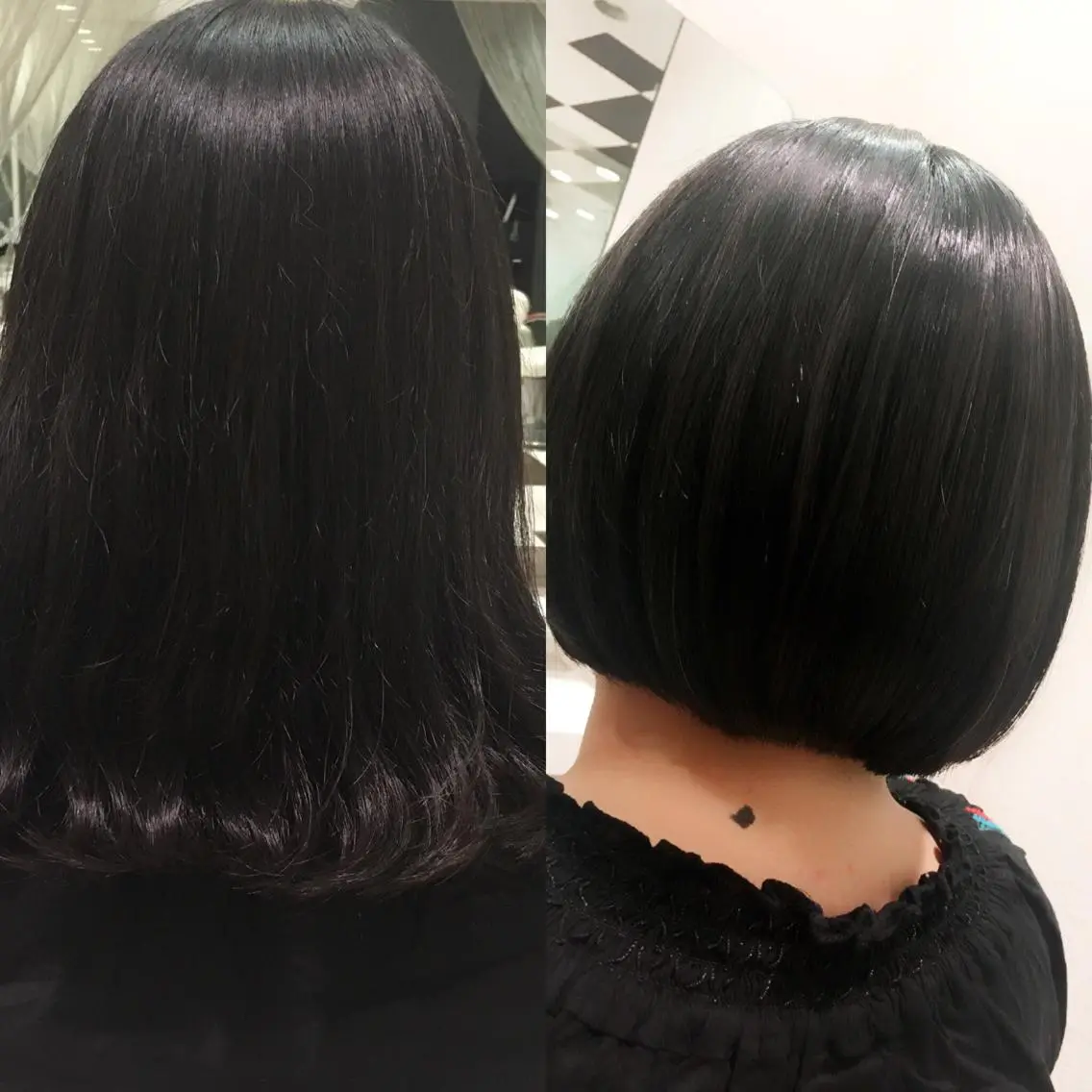 ミディアム ボブ 本場韓国ヘア特化 아이비/Aibiのヘアスタイル