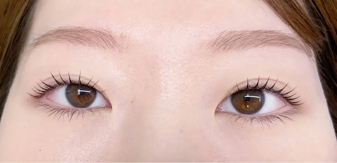 マツエク・マツパ 一重×まつ毛パーマ glitter 板東のマツエク・マツパデザイン