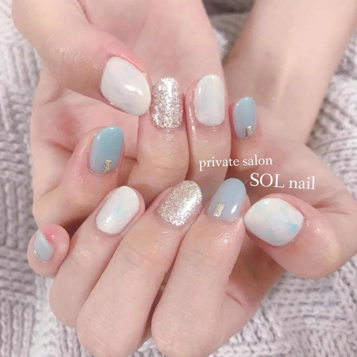 ネイル ハンドネイル SOL NAILのネイルデザイン