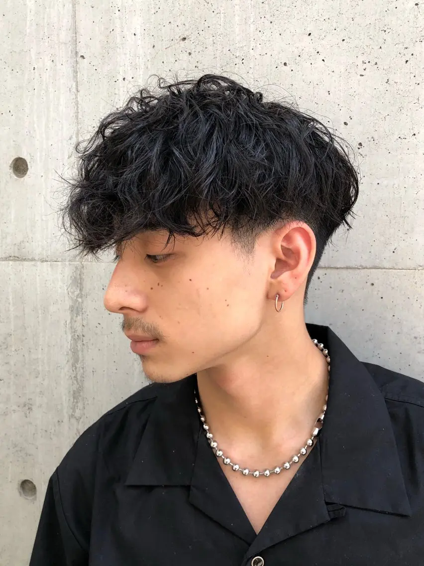 パーマ メンズ カット パーマ fifth 清水睦月のヘアスタイル