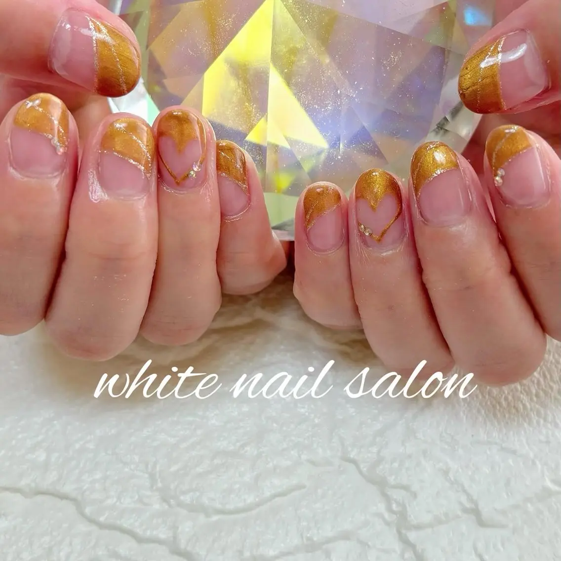 ネイル フットネイル ハンドネイル white nail salonのネイルデザイン