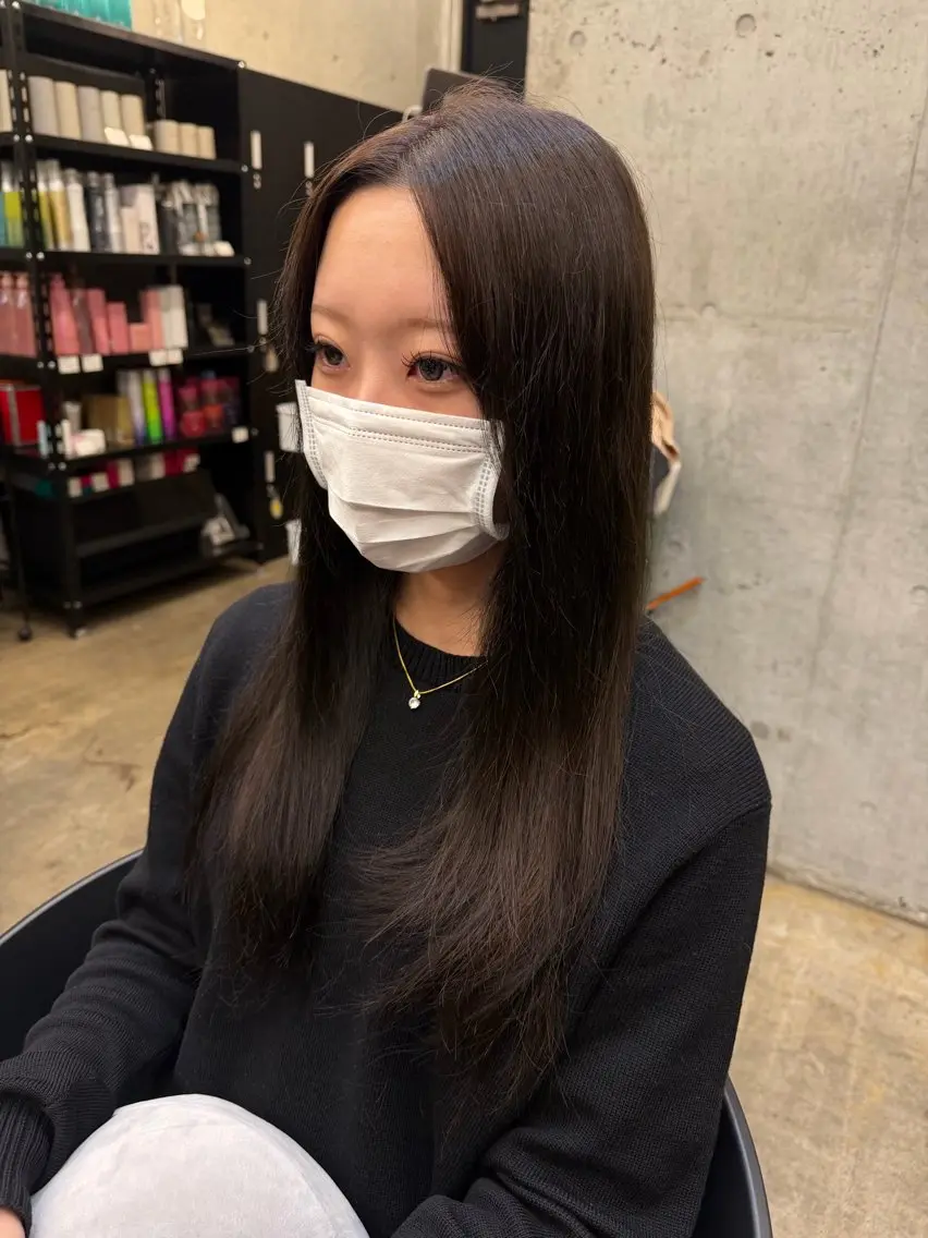 ロング ヘアカラー 暗髪カラー/ 悠矢のヘアスタイル