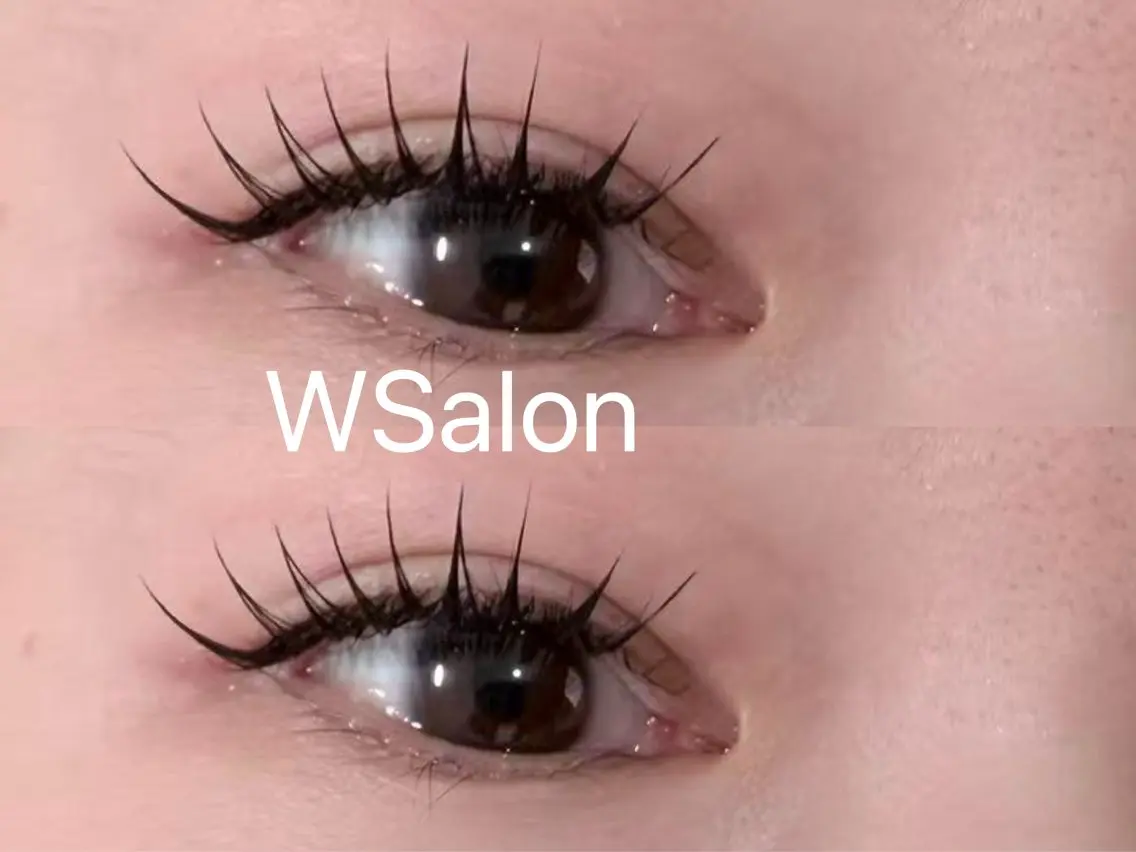 マツエク・マツパ Lカール ワンホンマツエク W Salon アイラッシュのマツエク・マツパデザイン