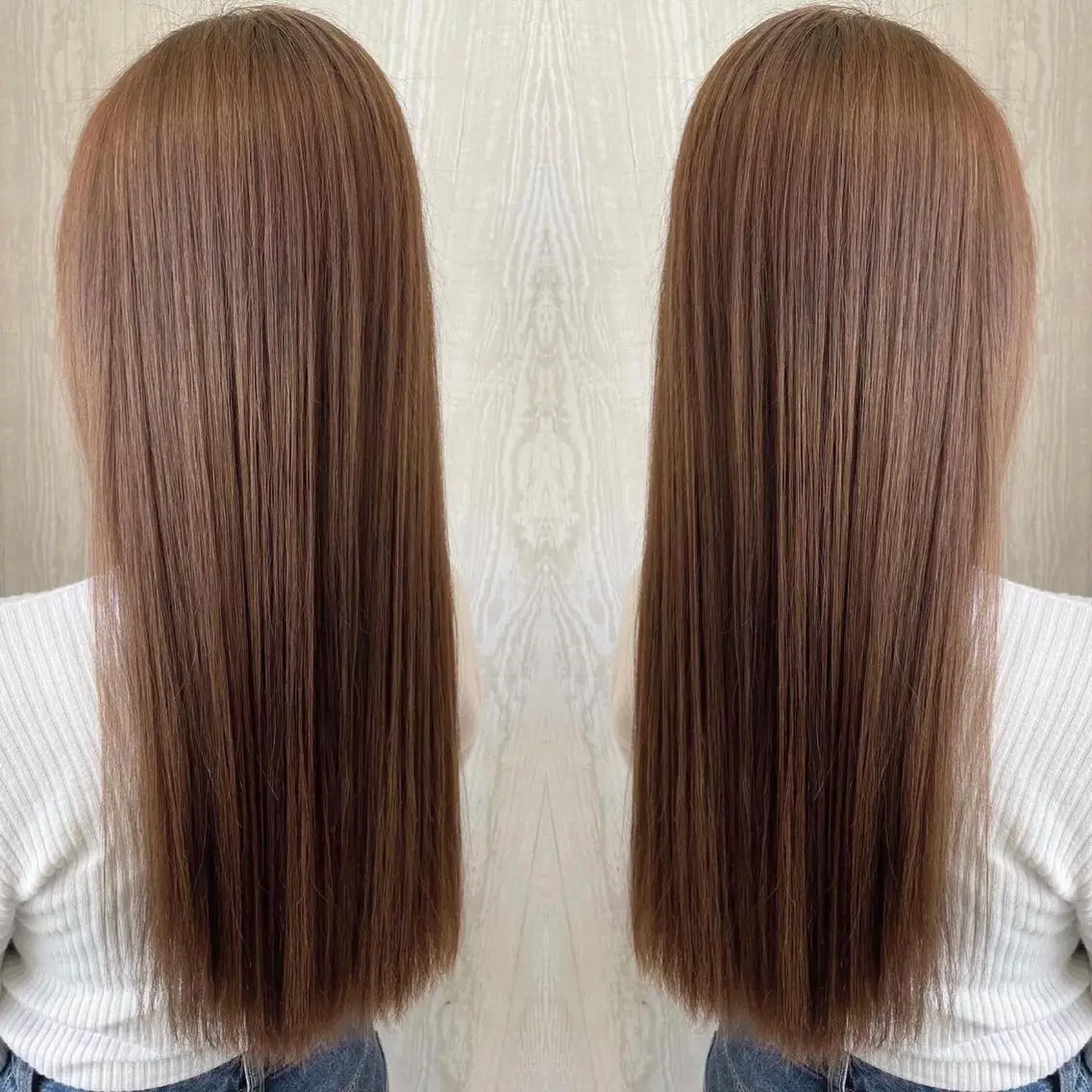 ロング カラー アッシュ 透明感カラー グラデーションカラー 外国人風カラー レイヤーカット カット ヘアカラー トリートメント 河合秀明/ショート /ボブ/レイヤーのヘアスタイル