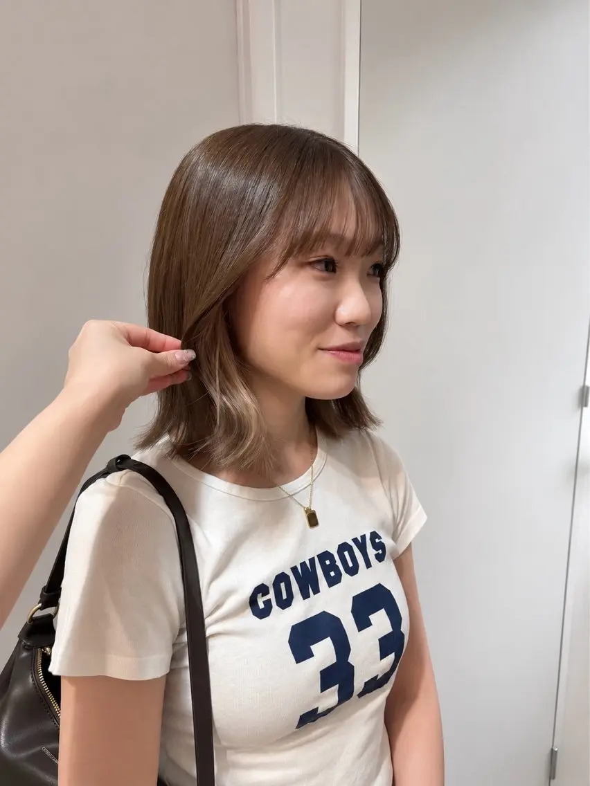 ショート カラー ななほ⌇レイヤー カット⌇カラー🫧のヘアスタイル