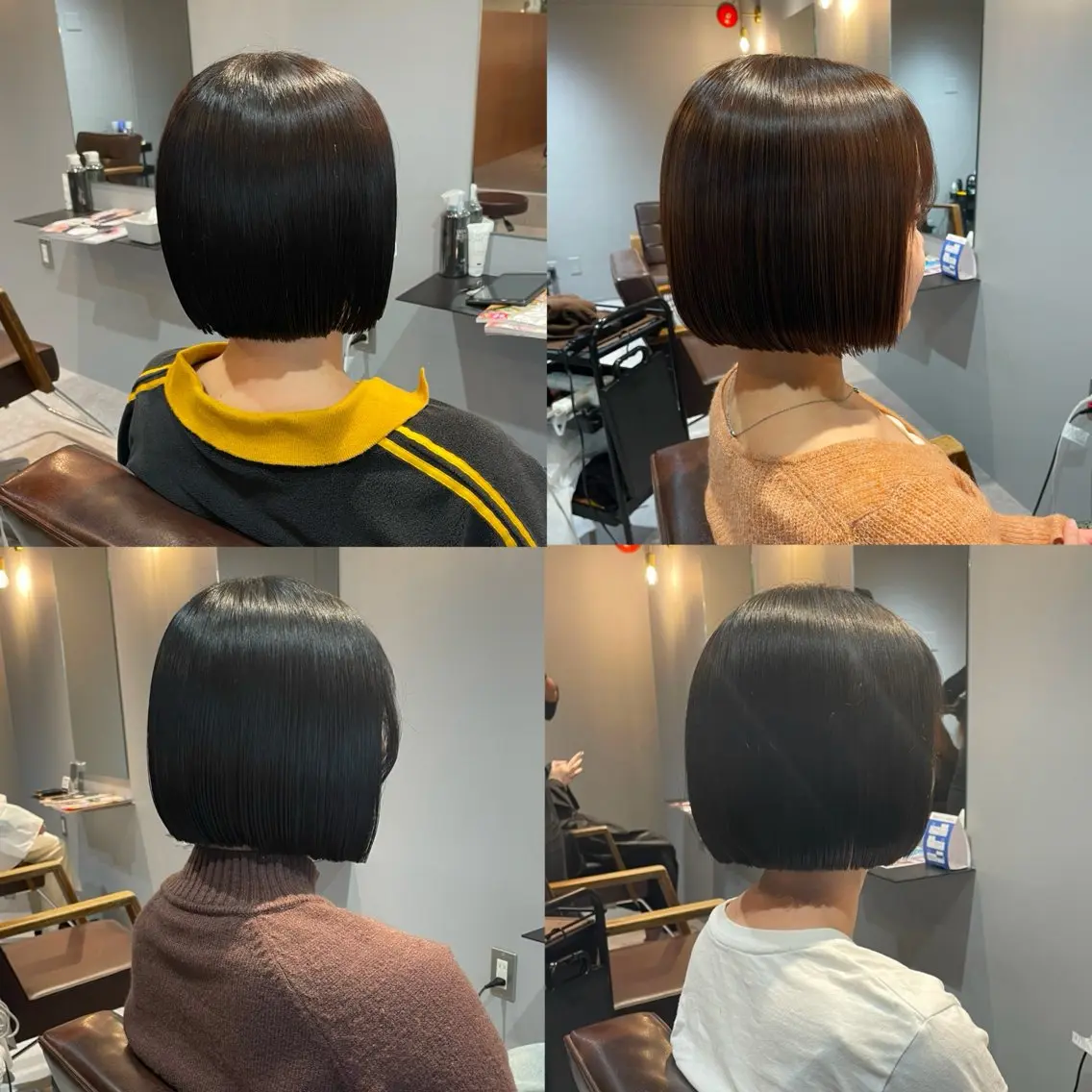 ショート カット Mimi🎀ブリーチ なし透明感 Ｗカラーのヘアスタイル