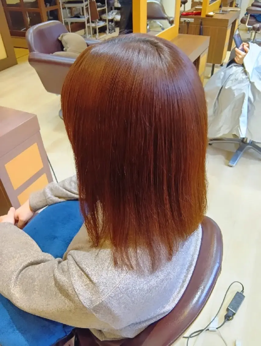 セミロング くせ毛 髪質改善 トリートメント カット トリートメント 小林暢🌟Orque 髪質改善サロン🌙のヘアスタイル
