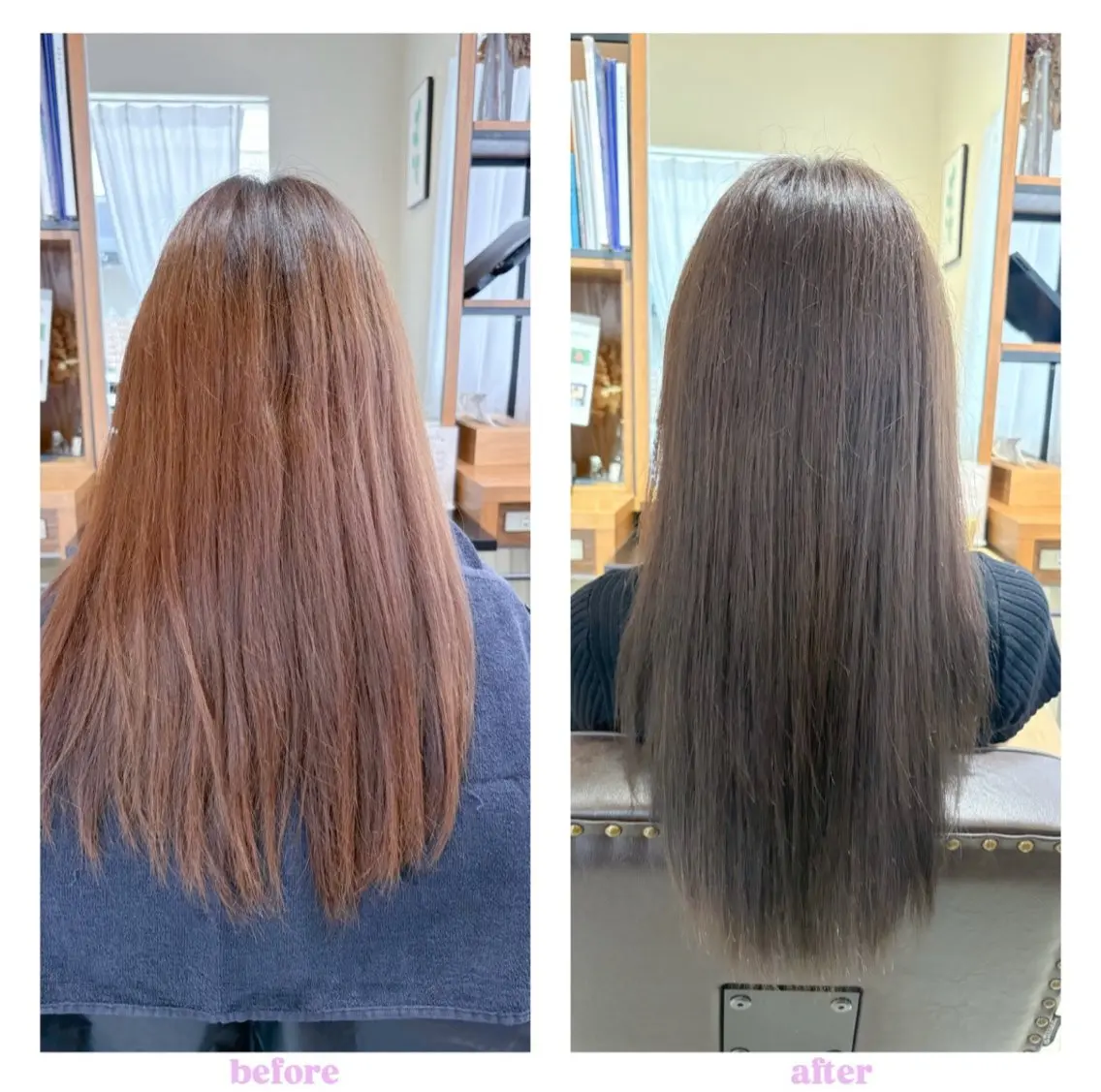 ロング カラー ナカムラ リノのヘアスタイル