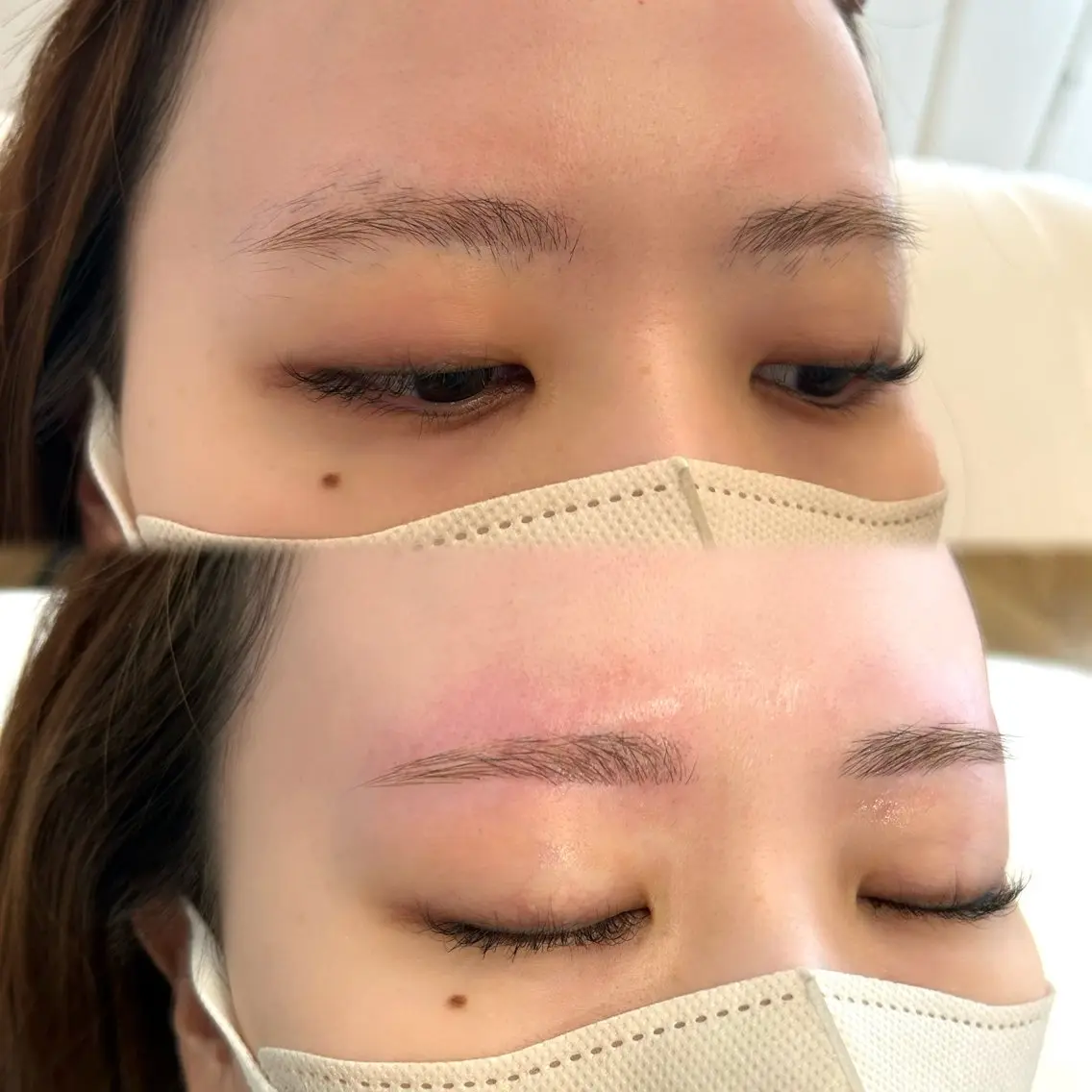 🎗️ご新規様限定🎗️［眉毛ワックス➕フェイスワックス小パーツ］/大人気セットメニューの写真